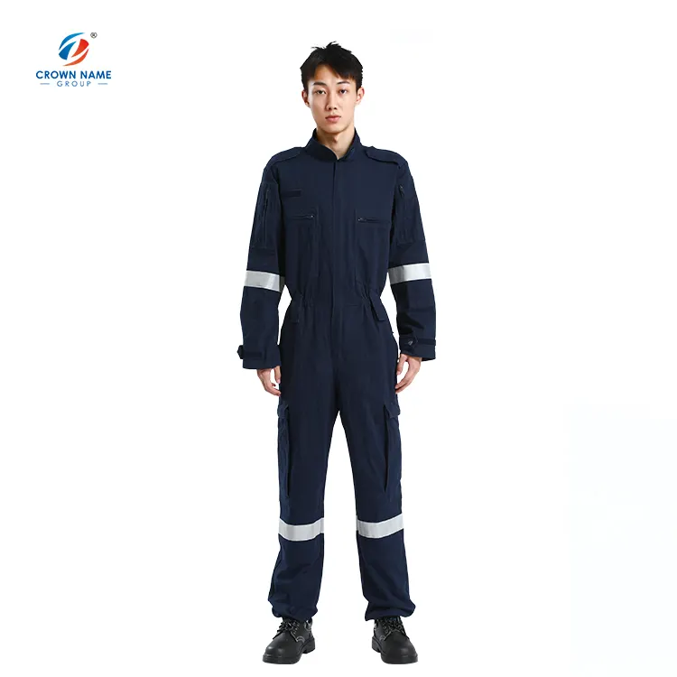 Customized work uniform Reflective black men's clothing workwear coverall for car wash