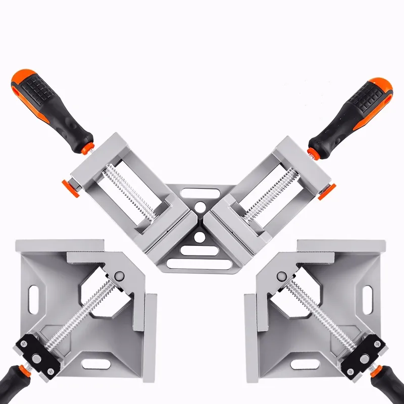 90 Degree Corner Right Angle Adjustable Wood Clamp For Welding With Wood Aluminum Alloy Frame