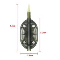 Moule pour mangeoire à pêche Hirisi, méthode Inline, pour la pêche à la carpe, accessoires de pêche, F113