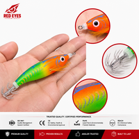 Boîte d'échantillons gratuits : Leurre en plastique phosphorescent effet cristal pour crevettes, hameçon pour calamar d'eau salée, appât pour seiche et gros calamar, vente en gros