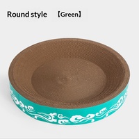 Großes Katzen-Kratzbrett Verstärktes Wellpappe-Board Langlebig Verliert Kein Material Cartoon-Logo Ganzjahres-Katzenspielzeug