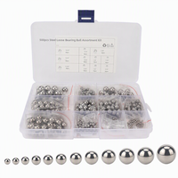 Billes en acier au chrome à haute teneur en carbone G25, directement de l'usine, 5, 6, 11 tailles, par boîte en plastique avec pincettes, pour roulements de voitures, motos, VTT