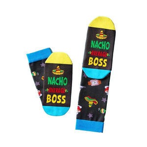 Chaussettes amusantes avec messages pour hommes et femmes, pour les amateurs de jeux, de bière, de golf et de lecture, unisexe, en coton, chaussettes fantaisie, cadeau - Product Image 6