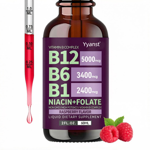 Suplementos de Belleza con Vitamina B Compleja en Gotas OEM/ODM para Apoyo Inmunológico y Gestión de Energía para Adultos - Product Image 1