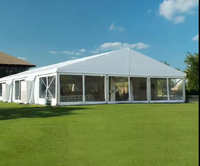 20X20m chapiteau insonorisé bâche transparente pagode transparente auvent 20x30 entrepôt robuste tente d'occasion