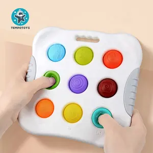 Tempo Toys Factory Wholesale Roll over image to zoom Foam Press Plate Kids & Adult Stress Relief Push Pop Sensory Toy
