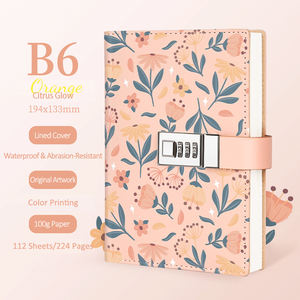 Livre de mots de passe en langue des fleurs B6 avec carnet de notes créatif pour étudiants - Product Image 2