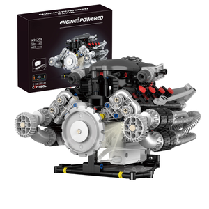 Set di 50 Pezzi Blocchi da Costruzione Motore Supercar Valkyrie, Scala 1:35, Giocattolo in Plastica ABS per Adulti - Product Image 1