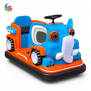<span class=keywords><strong>Voiture</strong></span> tamponneuse électrique en forme d'éléphant pour enfants, véhicule de divertissement à batterie pour aires de jeux intérieures et centres commerciaux - Product Image 5