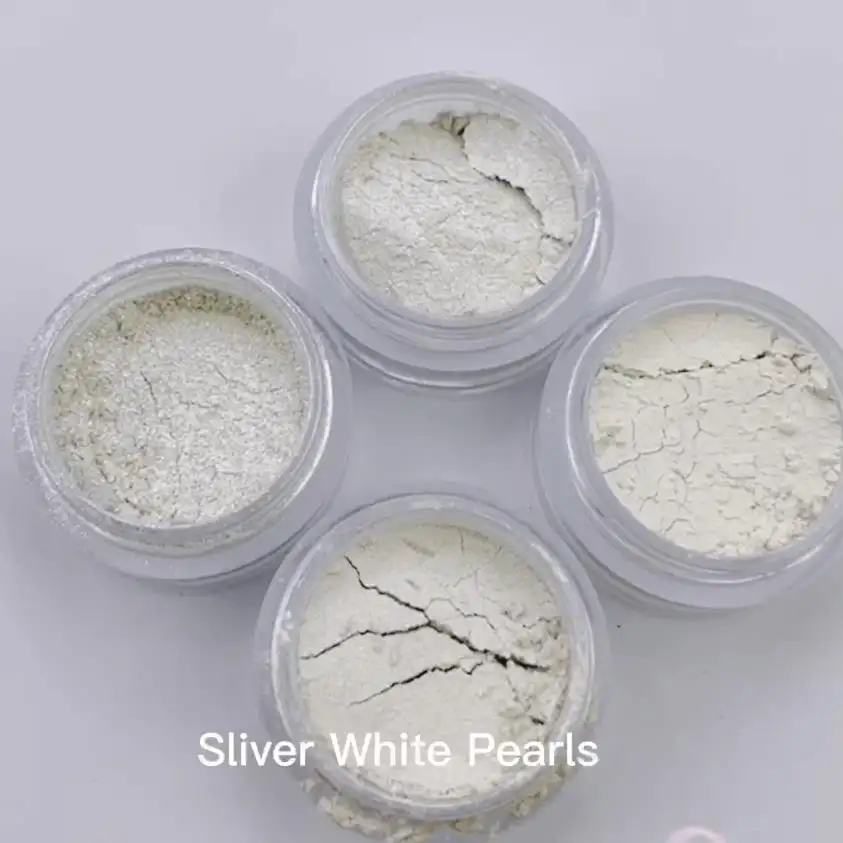 Coloray Silver White Series Effect Pigment per usi industriali Pearl Series Pigment