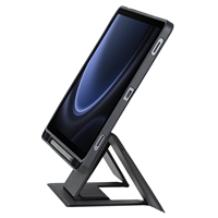 Casing Keyboard Nirkabel Baru dengan Lampu Latar untuk Tab S10/S9FE/S8/S7 Plus/A9/S7FE - Ukuran Penuh 7-RGB Backlit Cover Lepas Pasang