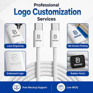 Cavo Dati Intrecciato Colore Macaron PD 60W da USB <span class=keywords><strong>C</strong></span> a TYPE <span class=keywords><strong>C</strong></span> a Ricarica Rapida per Iphone 15 Type-<span class=keywords><strong>C</strong></span> da 1 M 2 M - Product Image 4
