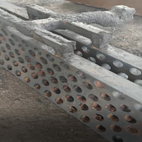 Plaque de grille en acier à haute teneur en manganèse pour PC 1213 : Tamis de concasseur résistant à l'usure pour la fabrication de sable