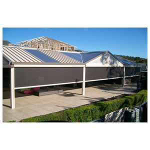 Stores roulants motorisés, <span class=keywords><strong>pour</strong></span> Patio extérieur, led brillant, personnalisé, écran avec fermeture éclair <span class=keywords><strong>solaire</strong></span> - Product Image 4