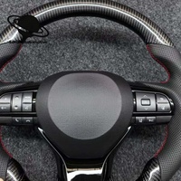 Adaptation de volant automobile en fibre de carbone pour Lexus LC300 LX570 LX600 IS LS RX LX GX450 GX460 IS250 IS300 NX GX RCF