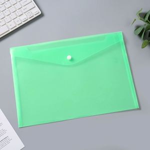 Sobres de Plástico Transparente de Buena Calidad, Bolsas de Archivo Transparentes A5, Organizadores de Documentos con Botón a Presión - Product Image 6