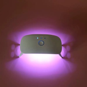 Lampe à ongles UV sans fil rechargeable 12W avec capteur infrarouge automatique, 3 minuteries, séchage rapide du vernis <span class=keywords><strong>gel</strong></span>, portable, <span class=keywords><strong>pour</strong></span> usage domestique, soin personnel des ongles - Product Image 4
