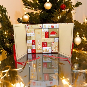 Rỗng sang trọng tông giấy Quà Tặng vẻ đẹp bao bì đếm ngược giáng sinh phiêu lưu lịch bí ẩn hộp - Product Image 3