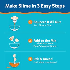 Kit de Slime Elmer's Celebration, 12 Colores, Plástico, Suministros Completos para Slime, Activadores de Slime Líquido Mágico Surtidos, Arcilla de Colores - Product Image 4