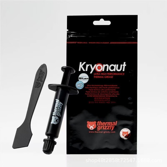 Thermal Grizzly Violent Bear Kryonaut Grease K Silicone Grease Coefficient 125 W/M*K China