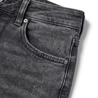 XUCHANG Fabricant de Jorts Vintage Taille Haute Personnalisés avec Logo OEM, Shorts en Jean 100% Coton Lavé à Ourlet Brut pour Femme