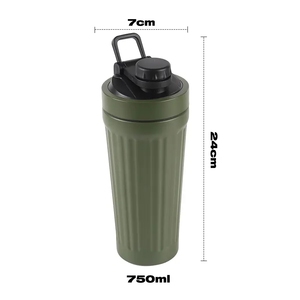 Botella de Agua Deportiva de 750 ml (25 oz) para Proteínas, de Acero Inoxidable, Libre de BPA, a Prueba de Fugas, Aislada, para Gimnasio, Viajes y Deportes, Venta al Por Mayor OEM - Product Image 3