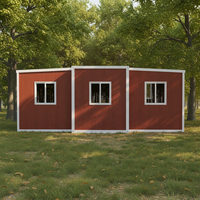 Dacheng Maison Conteneur de Luxe Préfabriquée à Panneaux Sandwich 20FT/30FT/40FT, Entrepôt Extérieur Extensible à Usages Multiples