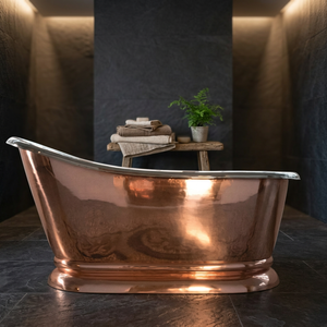 Baignoire autoportante de luxe en cuivre, économique et très demandée - Indian Home Crafts - Product Image 4