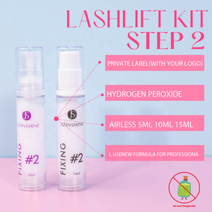 Venta al por mayor Oem 5-8min Lift Kit Lociones Cisteamina Hcl Brow And Lash Lift Set Tioglycolic Acid Free Eye Lash Preming Kit - Product Image 3