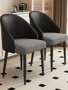 Sillas de restaurante y hotel de nuevo estilo: sillas modernas con respaldo, de aspecto sofisticado y de lujo discreto. - Product Image 6