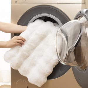 <span class=keywords><strong>Tapis</strong></span> Moderne <span class=keywords><strong>Blanc</strong></span> en Fausse Fourrure Douce et Lavable pour Chambre d'Enfant et d'Adolescent, Grand <span class=keywords><strong>Tapis</strong></span> Bulle Lapin pour Salon, Vente en Gros - Product Image 2