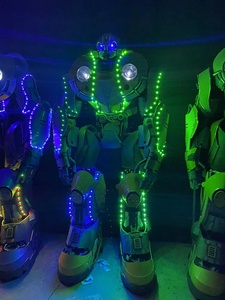<span class=keywords><strong>2022</strong></span> nouvelle Arrivée Offre Spéciale Grande Taille Adultes Se Déplacent Robot Performance Costume LED LUMIÈRE Autour de Robot Costumes - Product Image 6