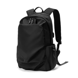Men's <b>Backpack</b> <b>Large</b> Capacity 16-Inch Laptop Bag Black Casual Everyday Use - Product Image 5
