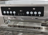 Máquina de Café Espresso Comercial Zilong T3 con Sistema de Calderas Múltiples, Bomba Rotativa y Doble Grupo para Cafeterías y Tiendas