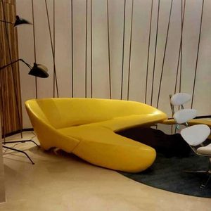 Conjunto de sofás de cuero para sala de estar, juego de sofás modernos de lujo, estilo victoriano - Product Image 3