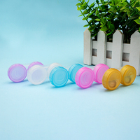 Estuche de gafas de doble capa y doble uso, manual, para lentes de contacto, estuche metálico para monturas de gafas, accesorio para lentes de contacto.