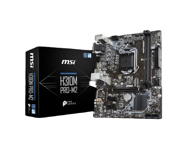 Brand New Computer Motherboard  H310M PRO M2 2xDDR4 DIMM LGA 1151 Support I7/i5/i3 Processor Gaming Motherboard