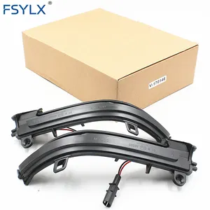 FSYLX LED 동적 회전 신호 깜박이 순차적 측면 백미러 표시등 BMW F20 F21 F22 F30 F31F33 F36 F36