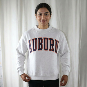 For ASH GREY Hooded Sweatshirt 100% Cotton <b>NAVY</b> BLUE Applique Embroidery Digital Printing CLUSH SPORTS Winter - Product Image 1