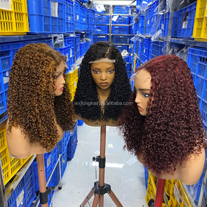 이중 당김 처리된 버진 생인모 13*4 레이스 프론탈 가발 베트남산 오리지널 생인모 공급업체 SDD 픽시 컬 레이스 프론탈 가발 - Product Image 4