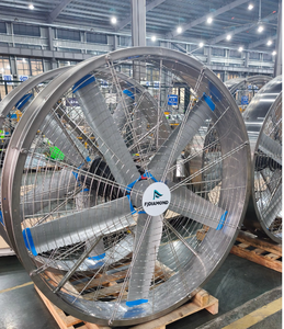 Ventilateur de ventilation à aimant permanent en acier inoxydable 304, suspendu, à faible bruit et à économie d'énergie, 1,5 m, 2 m, 59 po, 79 po, pour vaches laitières - Product Image 1