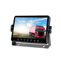 Monitor Mobil Layar Sentuh Full HD 10.1 Inci Model Pribadi, Monitor Bus, Tombol Sentuh
