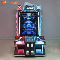 Machine de jeu d'arcade de tir à deux joueurs, à monnayeur, écran 65 pouces, en métal et plastique, pour centre de jeux intérieur, version anglaise