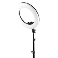 Anneau lumineux LED 18 pouces pour selfie avec trépied photographie Anneau lumineux LED maquillage tournage vidéo avec trépied anneau lumineux pour téléphone