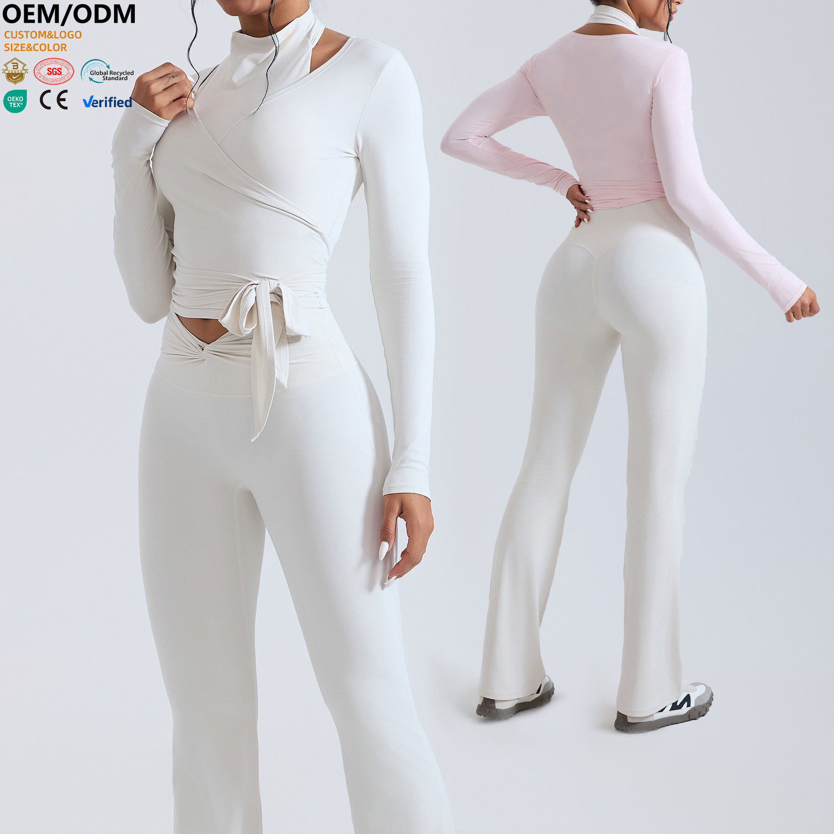 XW-YCX5782 Hot Selling Long Sleeve High Quality Comfortable Quick Dry Elastic Outdoor Fitness Yoga Breathable Women's Sports Top