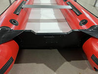 Bateau pneumatique pliable Yanlyn Salable avec plancher en Drop Stitch, idéal pour la pêche, type catamaran, avec moteur hors-bord