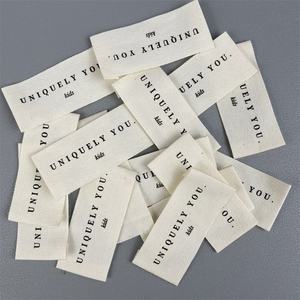 Nuovo Prodotto: <span class=keywords><strong>Etichette</strong></span> di Cura in Cotone 100% Tessuto - Product Image 6