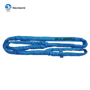 <span class=keywords><strong>Eslinga</strong></span> Redonda HIDEA Eye-Eye Tipo Europeo EN1492-2, Funda Resistente a la Abrasión, Ojos Codificados por Color, Certificación CE GS, ASME B30.9 ISO4878 - Product Image 2