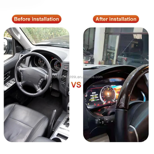 แผงหน้าปัดดิจิตอลรถยนต์ระบบ Linux ขนาด 12.3 นิ้ว สำหรับมิตซูบิชิ ปาเจโร ปี 2008-2018 - Product Image 6