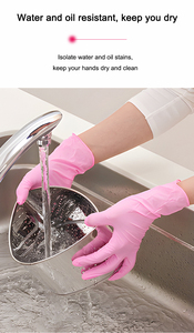 Bột miễn phí Găng tay Nitrile Găng tay dùng một lần Nitrile găng tay PVC các nhà sản xuất Găng tay Nitrile màu xanh - Product Image 5